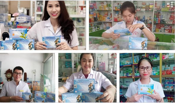 Kim Miễn Khang và Explaq có bán rộng rãi tại nhiều nhà thuốc trên toàn quốc